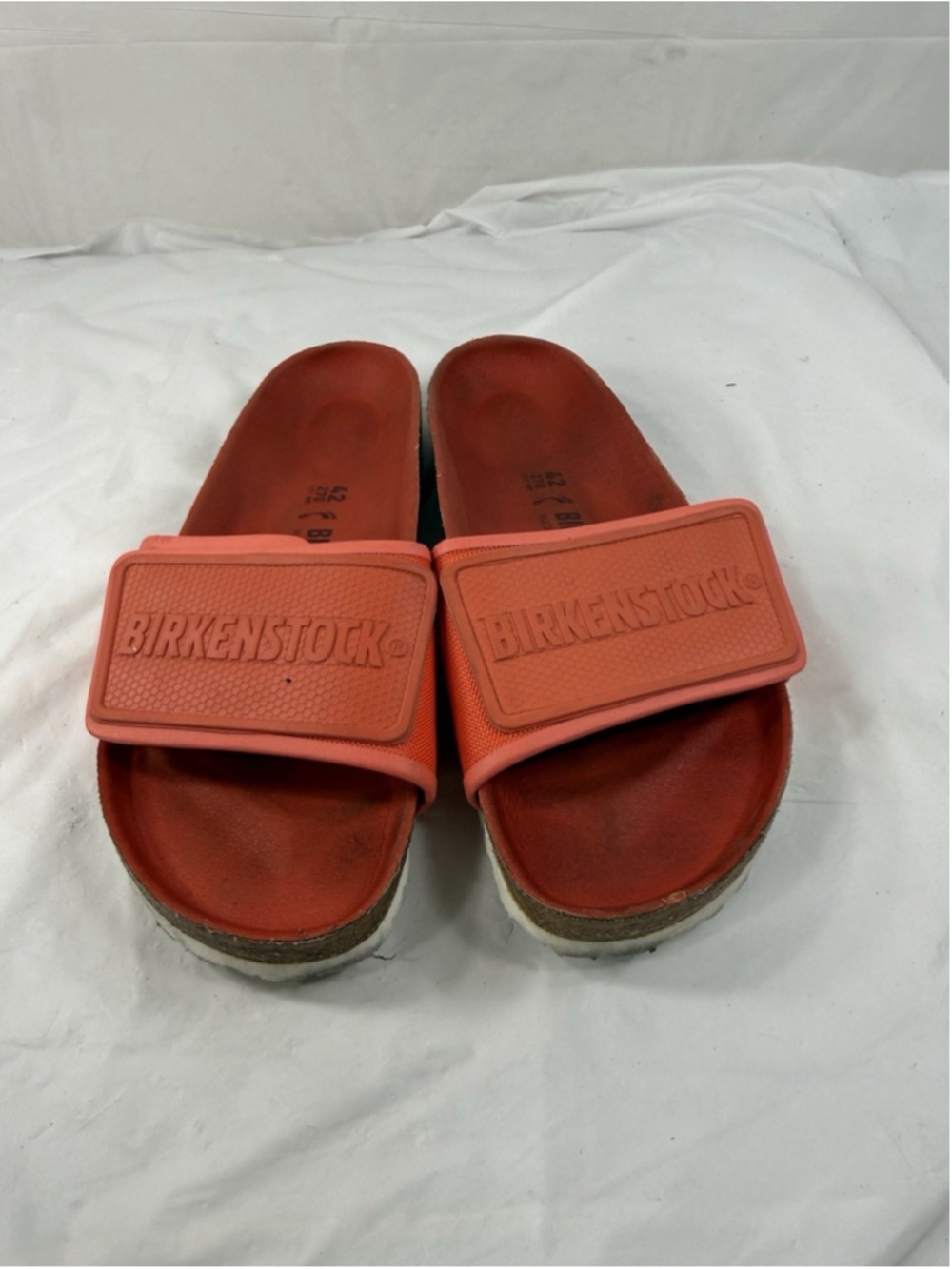 Birkenstock Tema One Strap Coral Women Sandals Sz 42 - Picture 8 of 15